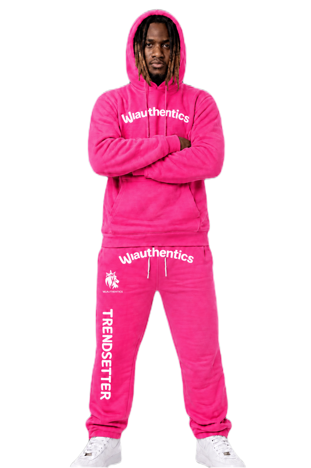 Hot Pink Sweatsuit